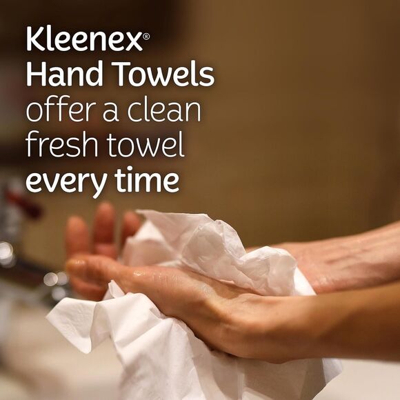 Kleenex Expressions Disposable Paper Hand Towels, Paper Hand Towels for 6 Boxes, - Picture 7 of 9